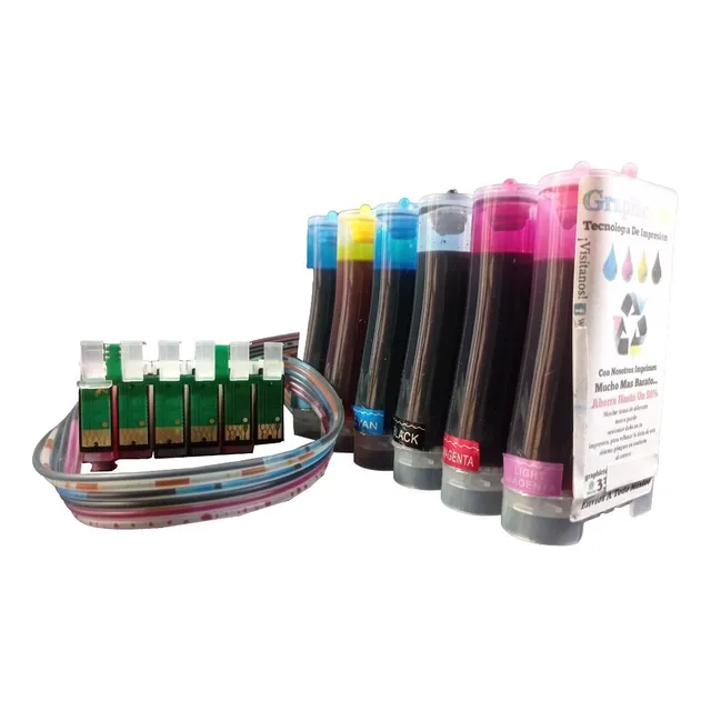 Tinta Continua Compatible Epson T50 T59 Tx700 Tx800 Tx710