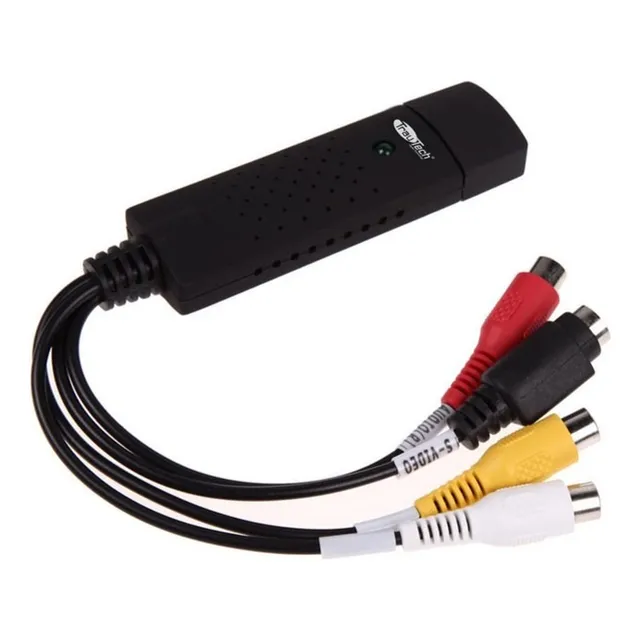 Capturadora A/v Analógico Rca Y S-video Por Usb Trautech