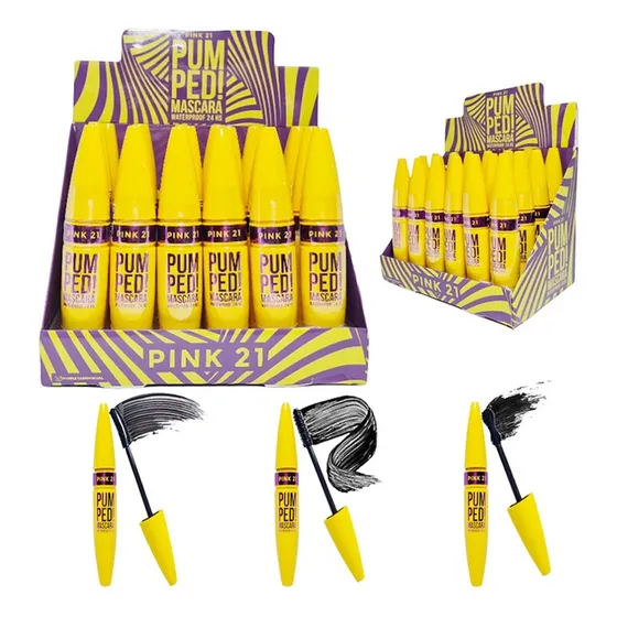 Mascaras Pestañas- Pumped!- Pink 21 Color Negro