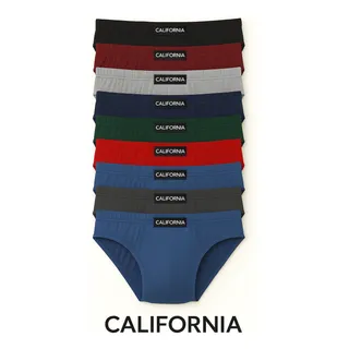 Kits Cuecas 7 Slip Adulto Masculino Tradicional 100%algodĂŁo Kits Cuecas 7 Slip Adulto Masculino Tradicional 100%algodĂŁo