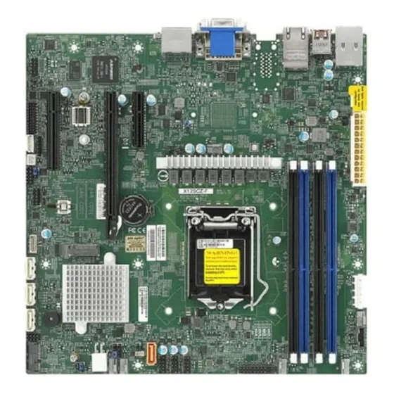 Supermicro Mbd-x12scz-f-b Micro-atx Server Motherboard Lga 1