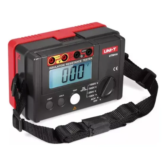 Testador De Resistência Digital 750v  Unit Ut501a