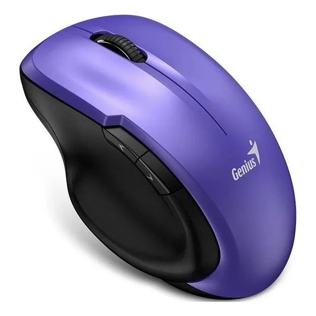 Mouse Genius Ergonomico 8200s Inalambrico Purpura Color Violeta