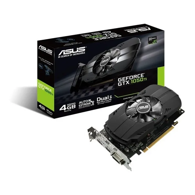 Tarjeta De Video Asus Geforce Gtx-1050ti Phoenix 4gb Gddr5