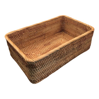 Cesta De Almacenamiento De Ratán Caja De Almacenamiento Cesta De Almacenamiento De Ratán Caja De Almacenamiento