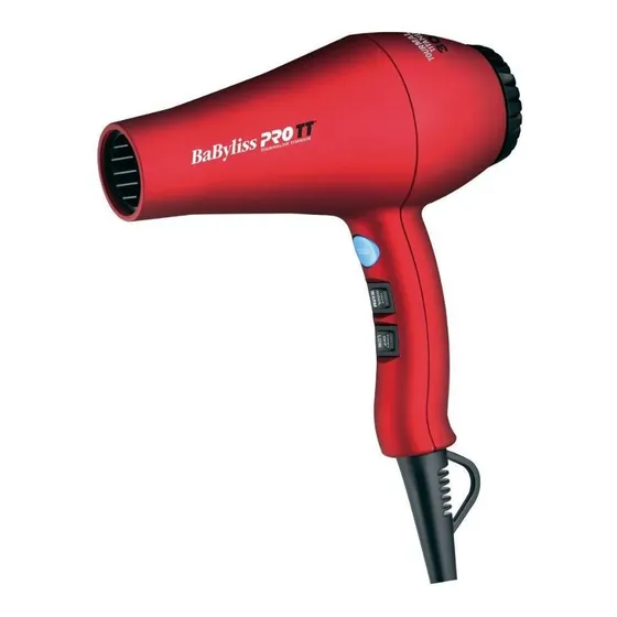 Secadora Profesional Con Turmalina. Babtt5585es. Color Rojo
