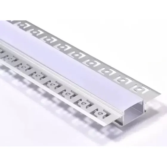 Perfil De Aluminio Para Yeso 2 Metros Para Luz Led