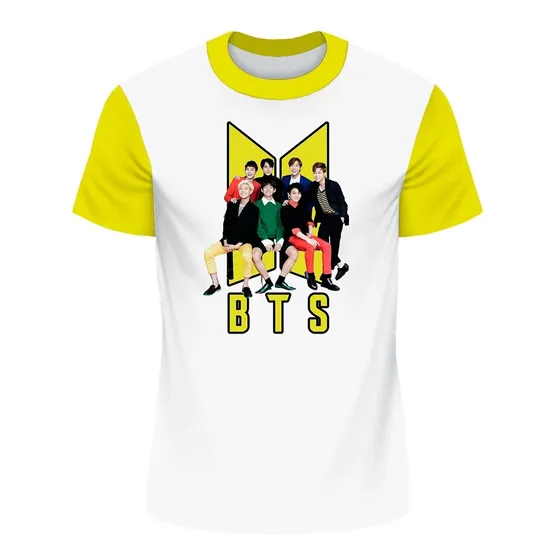 Franelas De Niñas  Bts