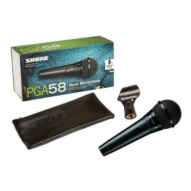 Micrófono Vocal Shure Pga58-lc Dinámico Cardioide