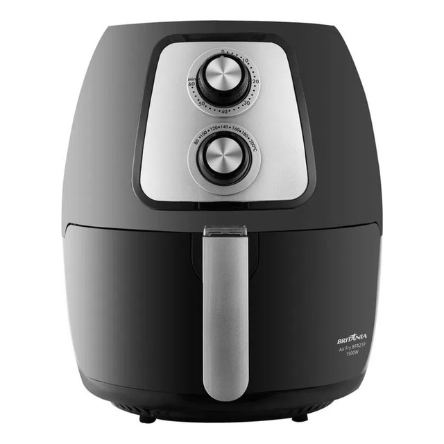Britânia Fritadeira Air Fryer Bfr21p 4l 1500w 110v Britânia Fritadeira Air Fryer Bfr21p 4l 1500w 110v