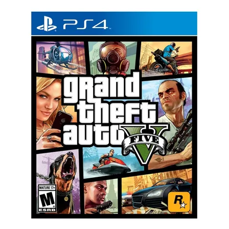 Grand Theft Auto V Standard Edition PlayStation 4 (Físico)