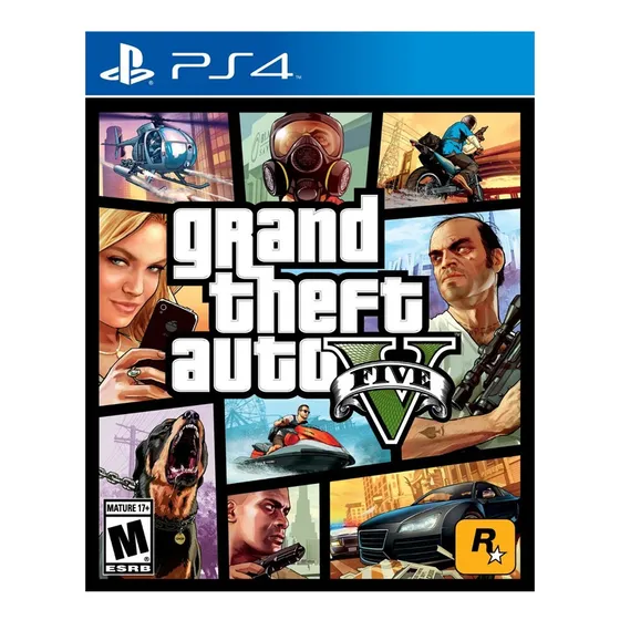 Jogo Grand Theft Auto V Ps4 Sem Mapa
