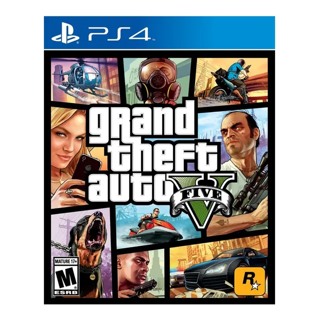 Grand Theft Auto V Standard Edition PS4 PlayStation 4 Físico