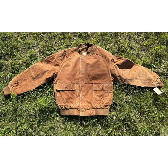 Campera Napa De Cuero Natural