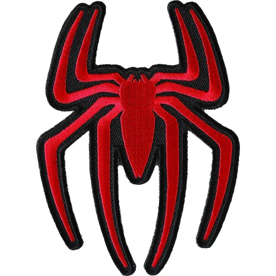 Parche Araña Roja  3.0 X 4.0 In Bordado Para Planchar
