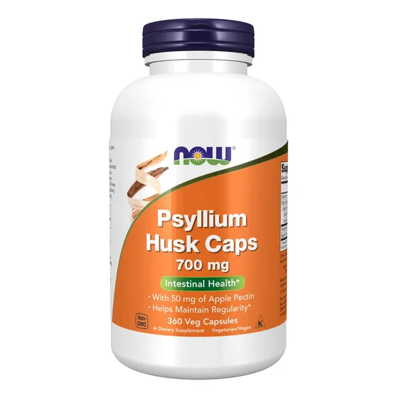 Cápsulas De Cáscara De Psyllium Supplements Now De 700 Mg Co
