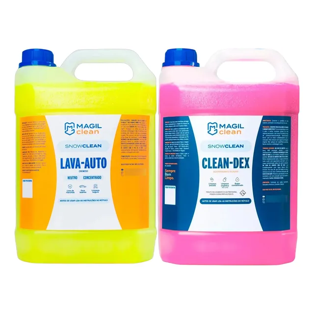 Shampoo Concentrado 1/50 + Desengraxante Solupan 5 Litros