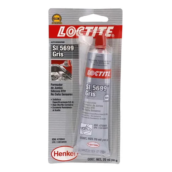 Loctite Silicona Grey Gris 70 Ml Loctite 000000000000475944