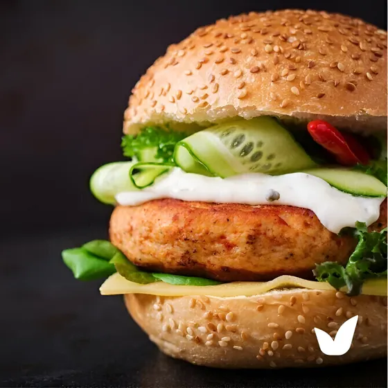 Chicken Burger - Veggieland
