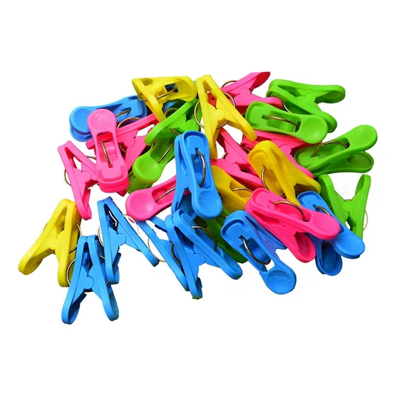 Pinza De Plástico Para Ropa 100 Piezas Colores