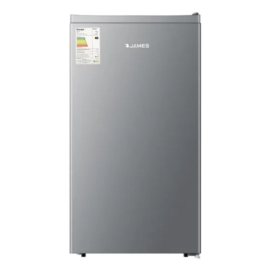 Frigobar James Jn 90 Ksg2 Plateado 102 L Eficiencia A Kirkor