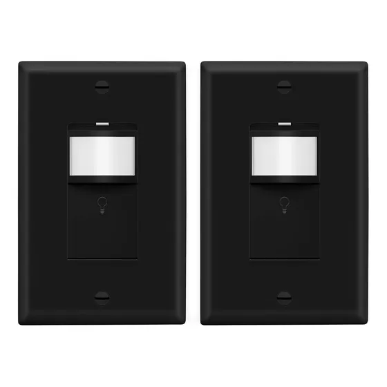 Interruptor Con Sensor De Movimiento Con Placa De Pared, Int