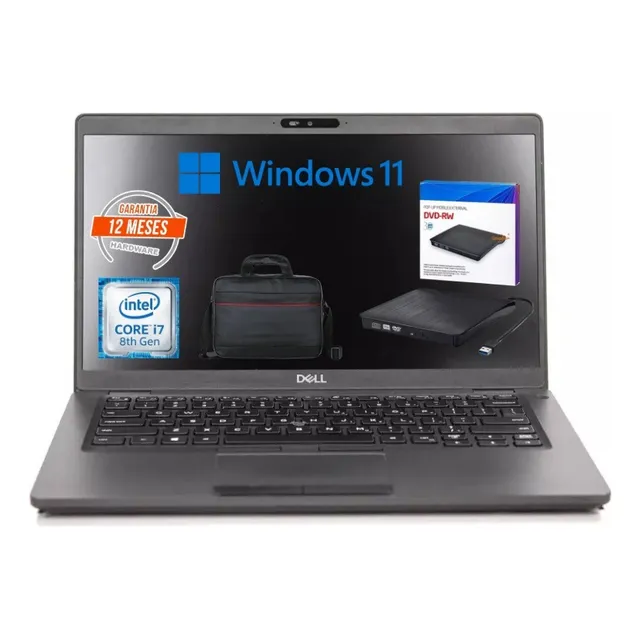 Dell Latitude 5490 I7-8650u 16gb 1tb Ssdnvme Factura Yg12mes Gris (Reacondicionado)