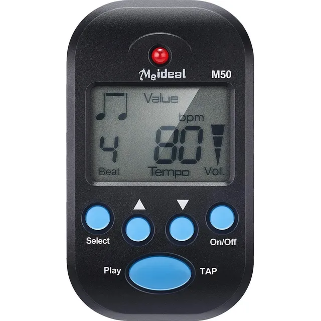 Mini Metrónomo Digital Multifuncional Para Guitarra Saxofón