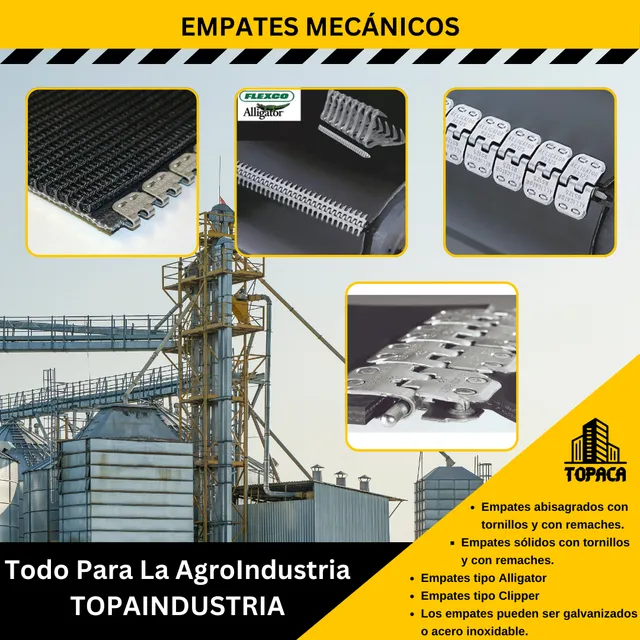Empates Mecánicos Grapas Para Bandas