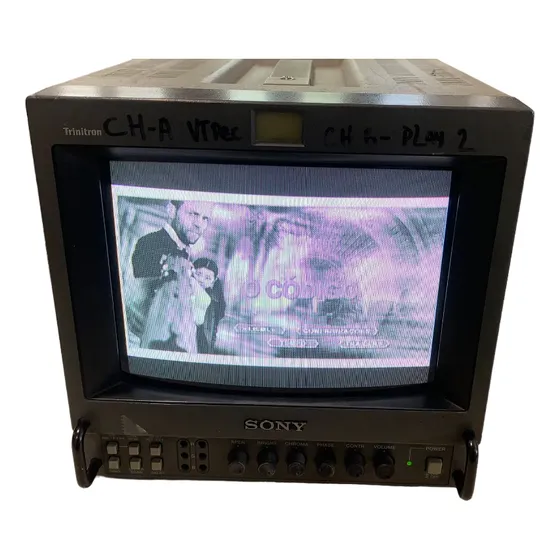 Monitor Sony Pvm-8041q ( Só Funciona Preto/branco )