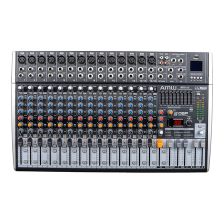 Amw M16 Fx Mesa De Som 16 Canais 99 Efeitos Xlr Bt Rec Mp3 ! Amw M16 Fx Mesa De Som 16 Canais 99 Efeitos Xlr Bt Rec Mp3 !