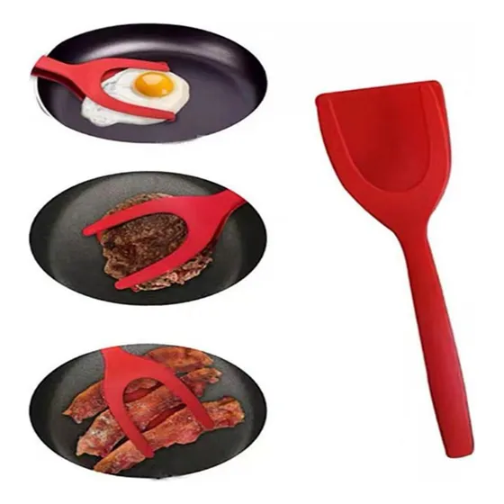 Pinza Y Espatula 2 En 1 Para Cocina