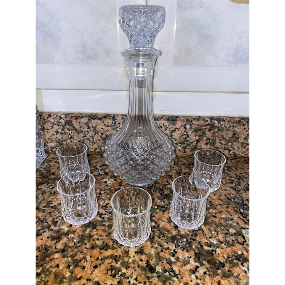 Licorera De Coñac 5 Vasos