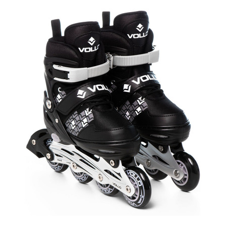 Patins Inline 31-34 Roller Infantil 4 Rodas Ajustável Vollo Patins Inline 31-34 Roller Infantil 4 Rodas Ajustável Vollo