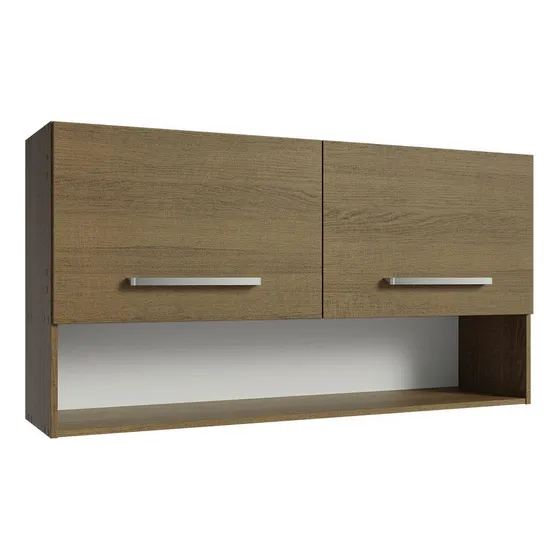 Alacena Gabinete Superior Cocina Madesa Emilly 105cm Color Marrón