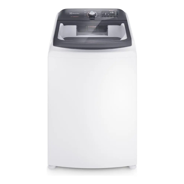 Máquina De Lavar Electrolux Lec15 Branca 15kg Premium Care Com Cesto Inox Jet&clean E Time... Máquina De Lavar Electrolux Lec15 Branca 15kg Premium Care Com Cesto Inox Jet&clean E Time...