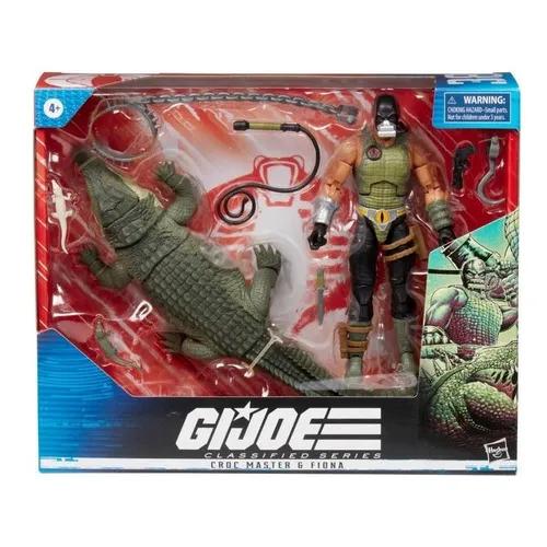 G.i. Joe Classified Series Croc Master Figura Gi Joe
