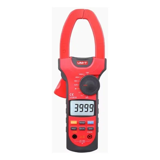 Tester Multimetro Pinza Amperimetrica 1000amp  Unit Ut207a