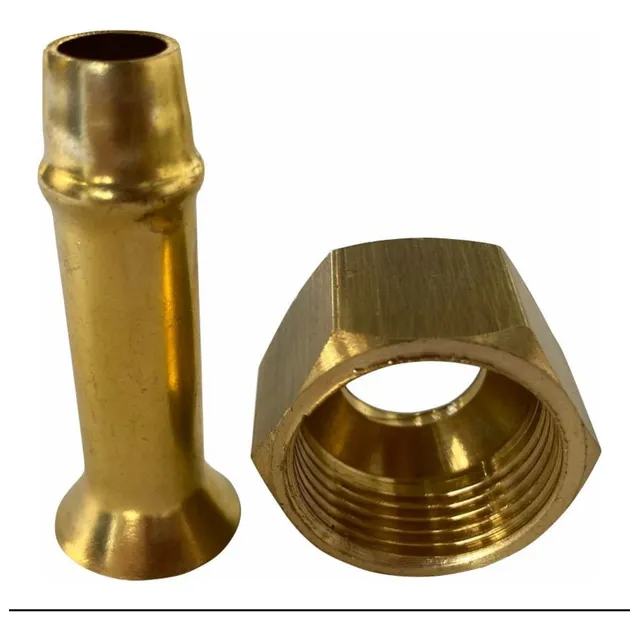 Conector Recto 1/2 Con Tuerca 1/2 Jacto