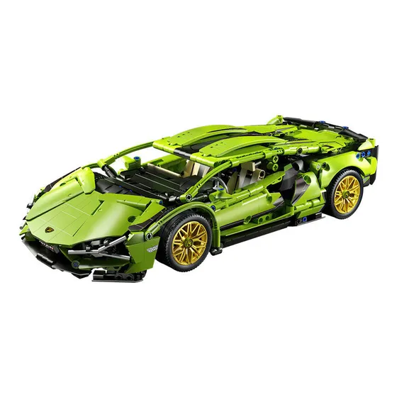Compatível Com Brinquedos Lego Para Construir Um Supercarro