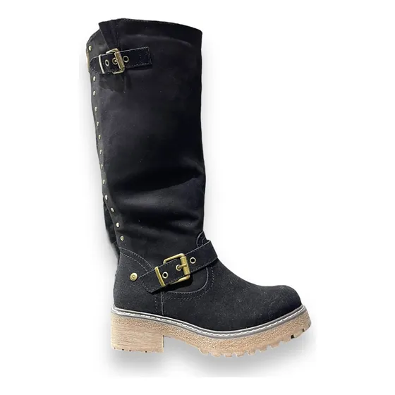 Botas De Gamuza Reno Mujer