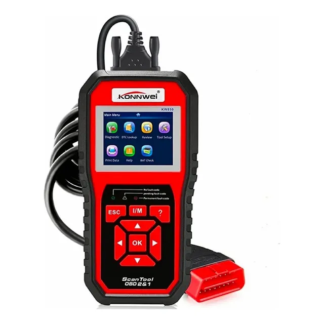 Escaner Automotriz Konnwei Kw850 Obd2 Eobd Multimarcas