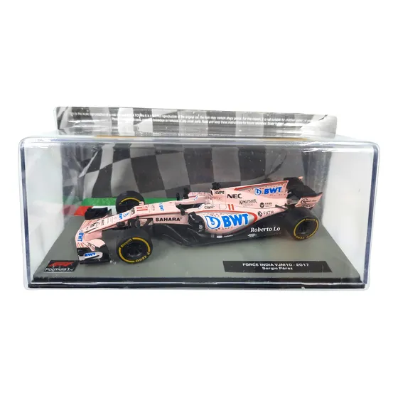Force India Vjm10 2017 Sergio Perez Escala 1:43 Rosa