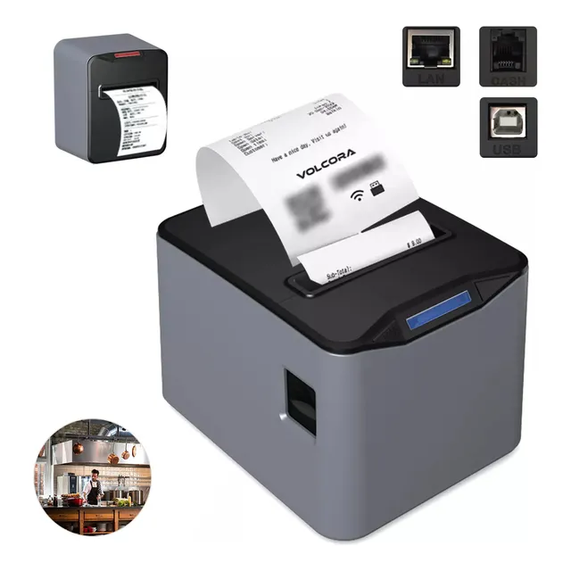 Impresora Portatil Termica Tickets 80mm Con Corte Automático