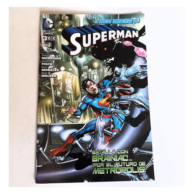 Superman    Batalla Con Brainiac Por El Futuro De Metrópolis