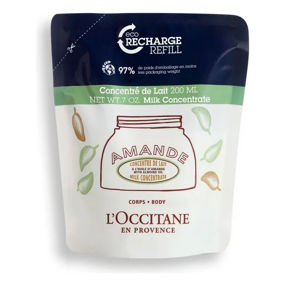 Crema Corporal Concentrada De Leche De Almendras L'occitane,
