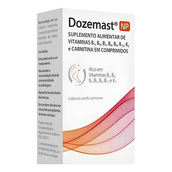 Suplemento Alimentar Dozemast Np 60 Comprimidos - Marjan