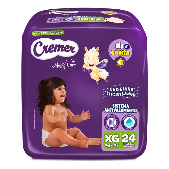 Fralda Cremer Econômica Xg 24 Unidades