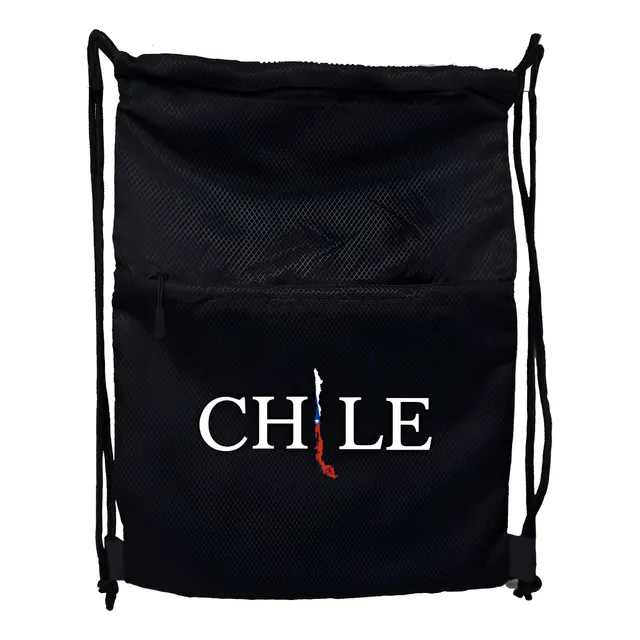 Morral Tipo Bolso Con Cierre Chile - Chilito - Estampaking