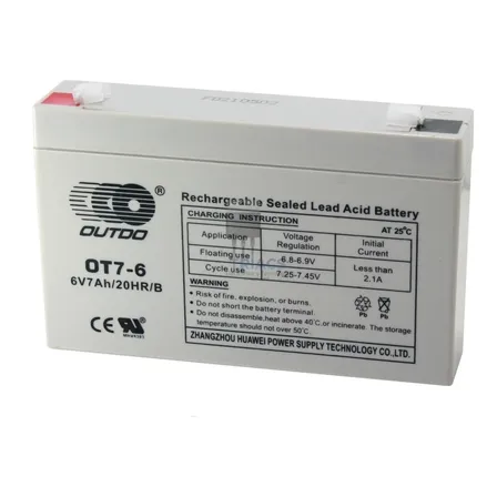 Batería 6v  7ah